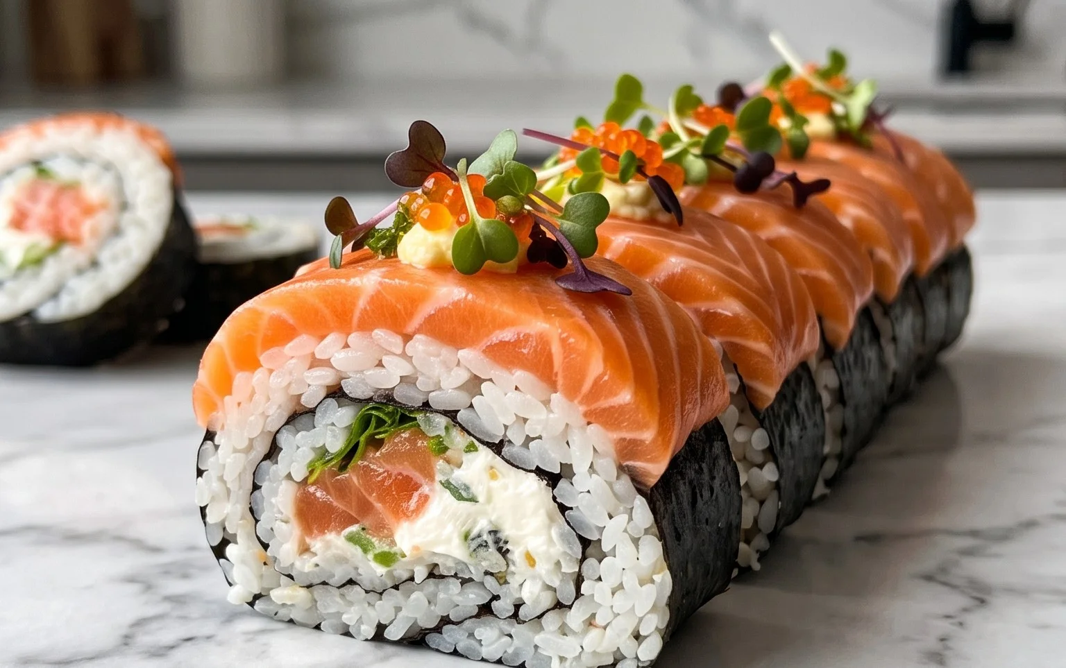 Sushi Roll Cake: Recette spectaculaire et colorée