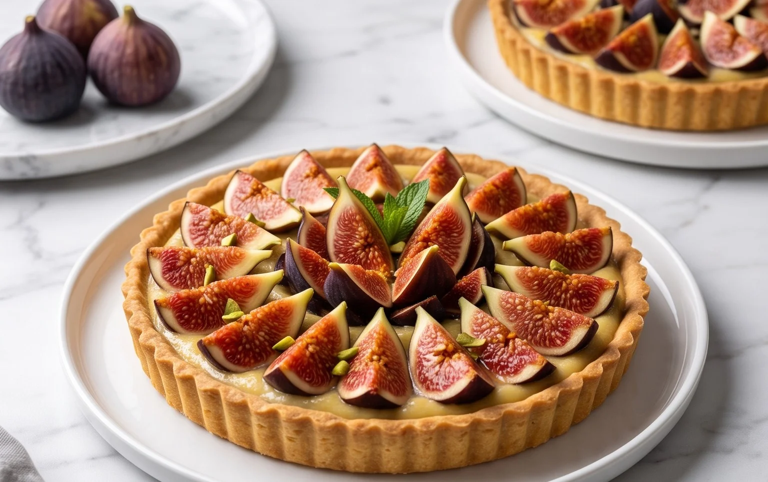 Tarte aux figues maison : douceur automnale gourmande
